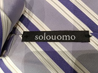 SoloUomo Cravatta Seta Made in Italy