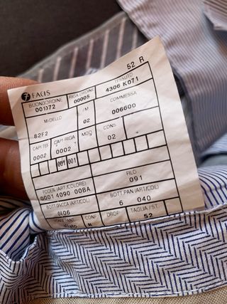 Completo uomo grigio