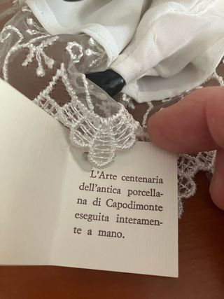Porcellana Capodimonte: nuovo