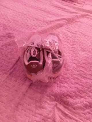 Zapatillas Adidas Campus Rosa y Blanco