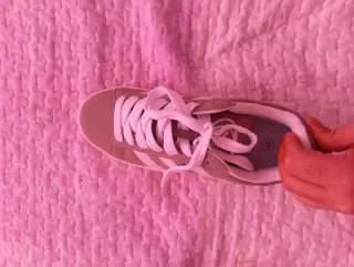 Zapatillas Adidas Campus Rosa y Blanco