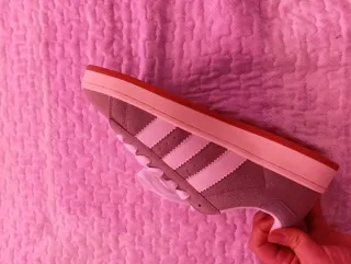 Zapatillas Adidas Campus Rosa y Blanco