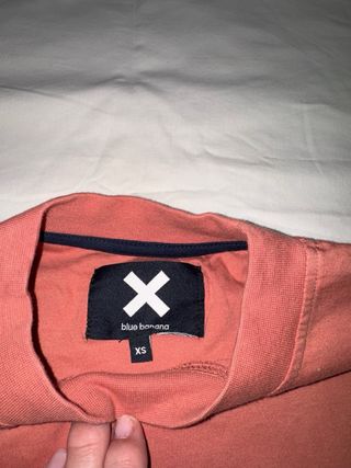 Camiseta Blue Banana Talla XS Roja