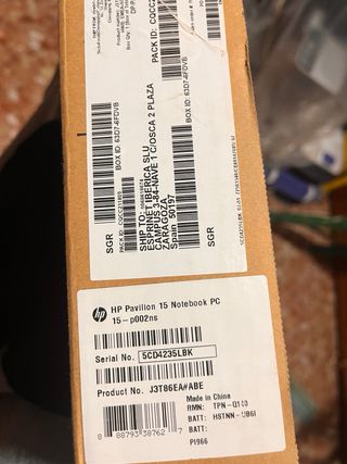 Portátil HP Pavilion i7