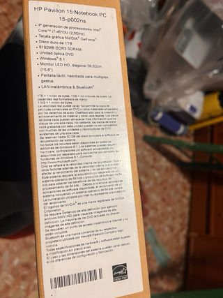 Portátil HP Pavilion i7