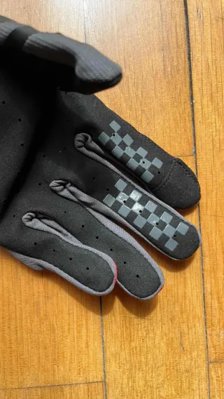 Guantes Fasthouse Enduro Motocross Negro Rojo