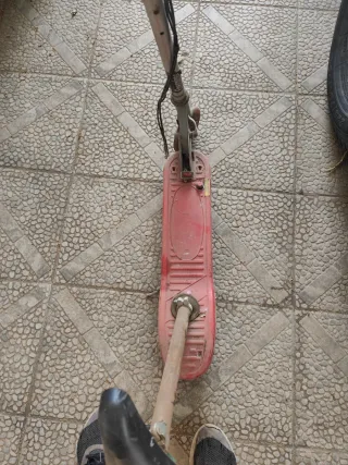 Patinete Eléctrico Plegable Rojo