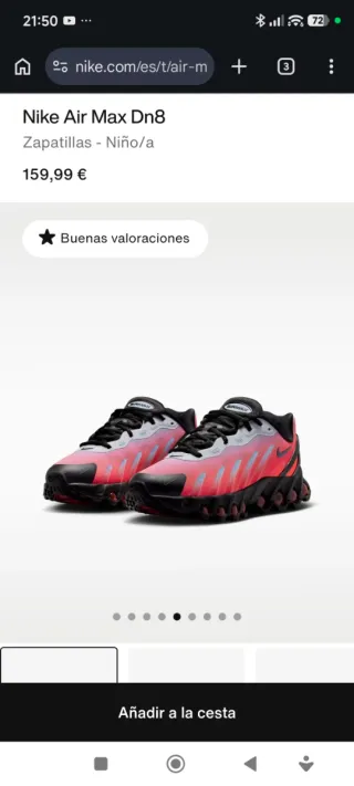 Nike Air Max DN8(GS) Hyper Pink Talla 40 (unisex)