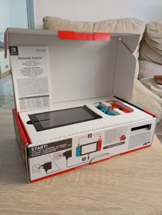 Nintendo Switch V2 Azul y Rojo