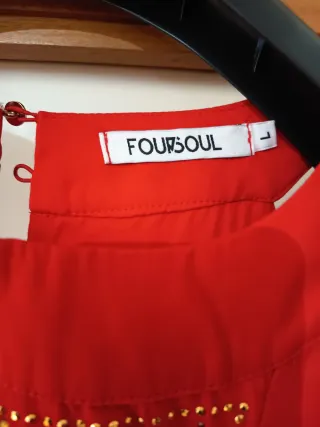 Vestido vermelho FOURSOUL