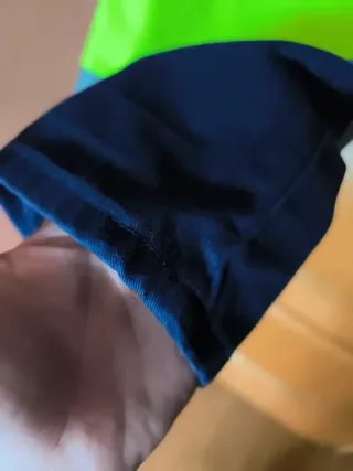 Pantalones trabajo Velilla azul y verde Talla XL