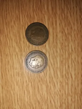 Lote de monedas antiguas