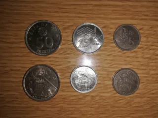 Lote de monedas antiguas