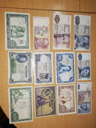 Lote de monedas antiguas