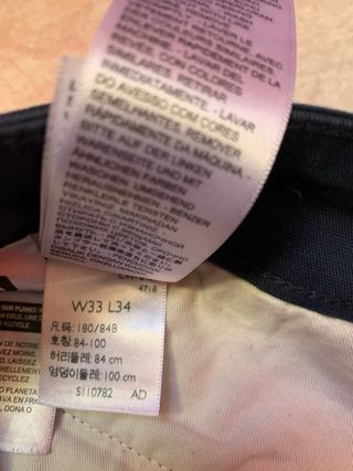 Pantaloni cargo blu uomo