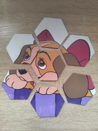 Puzzle Imantado Reina Dama y Vagabundo