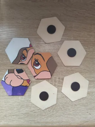 Puzzle Imantado Reina Dama y Vagabundo