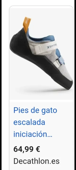 Pies de gato Simond Klimb talla 41 adulto