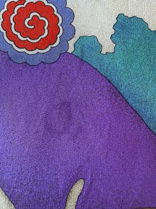 Foulard Vitaliano Pancaldi in Seta Vintage