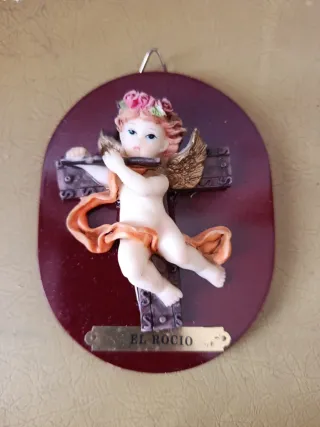 Recuerdo El Rocío Cruz Decorativa