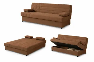 ✅‼️Sofa cheslong click clack sofa cama chaiselongu