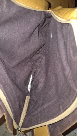 Bolso Zara Piel Beige