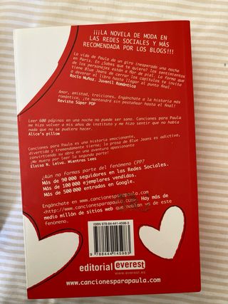 Colección Blue Jeans: Canciones para Paula