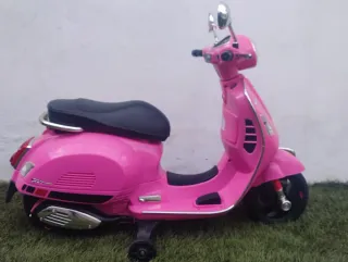 Vespa Rosa Batería Infantil