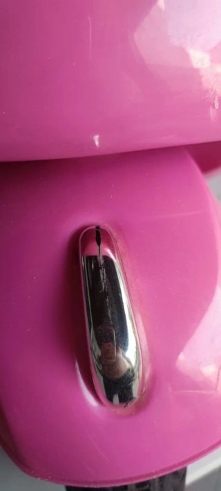 Vespa Rosa Batería Infantil