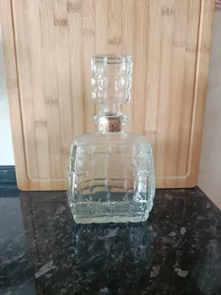 Jarra y decantadores de cristal vintage