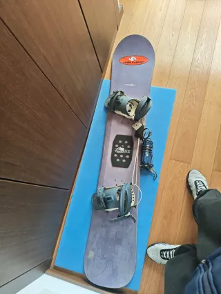 Tabla de Snowboard Surf Planet Morada