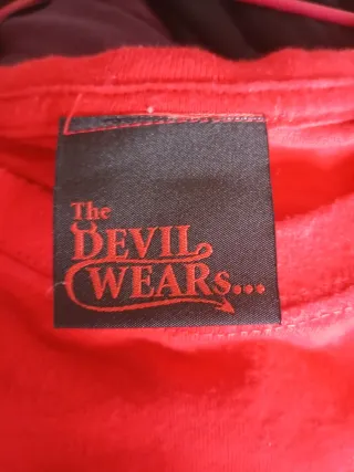Camiseta Rebel Talla Chico Roja
