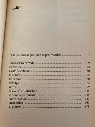 El violín de Rothschild y otros relatos