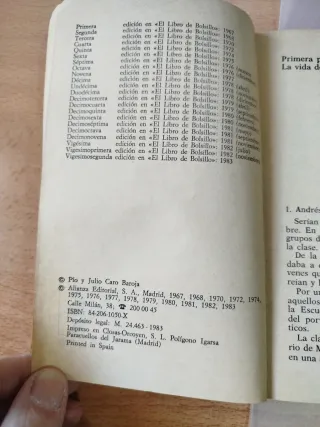 El árbol de la ciencia, Pio Baroja