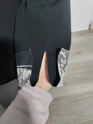 Blazer Gérard Darel negra elegante T38