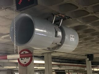 Conducto de ventilación metálico