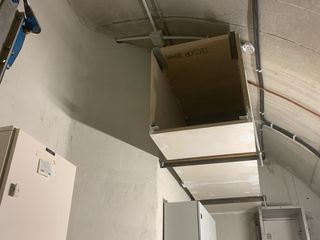 Conducto de ventilación metálico