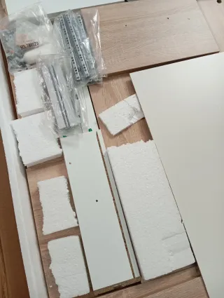 Movian Rectangular Escritorio de ordenador con 3