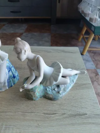 2 Figuras Bailarina Cerámica Ramón Inglés