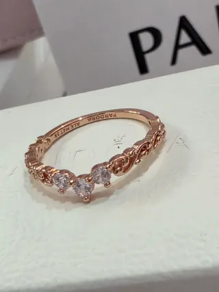 Anillo Pandora Oro Rosa