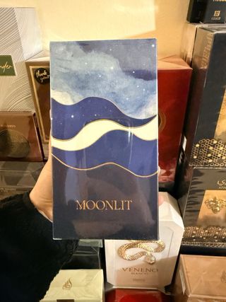 Perfume Moonlit Azul y Dorado