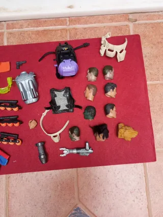 Lote Action Man Accesorios