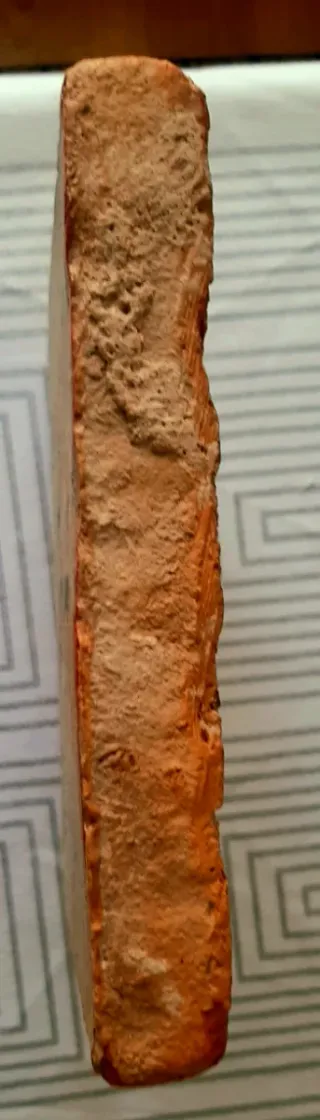 Azulejo Baldosa Antiguo Travertino Rojo