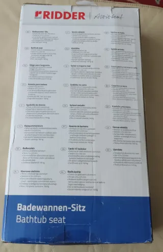 RIDDER Silla para bañera
