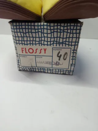 Alpargatas Flossy Amarillas