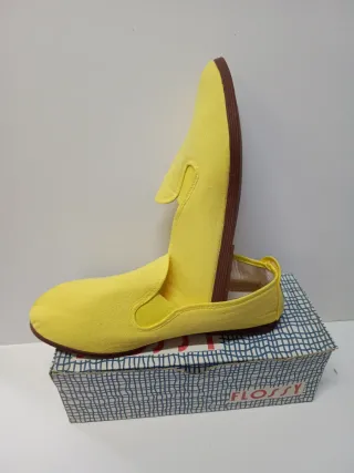 Alpargatas Flossy Amarillas