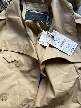 Chaqueta Zara corta cuello alto T.S