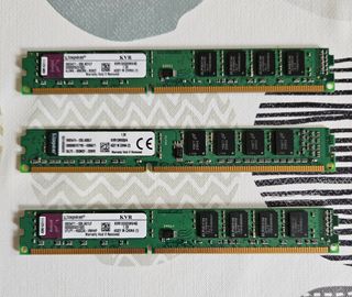3 Módulos 12Gb RAM DDR3 Kingston