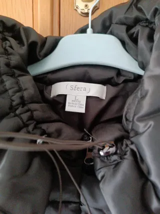 Abrigo Sfera Negro Mujer