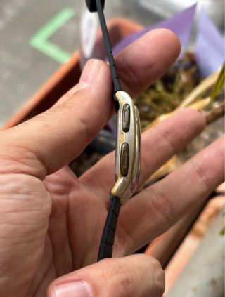 Casio W-E10 Reloj Digital Plata y Negro